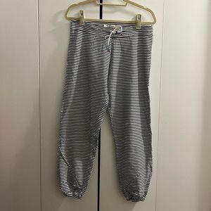 Tory Sport by Tory Burch French Terry Striped Sweatpants - Size S